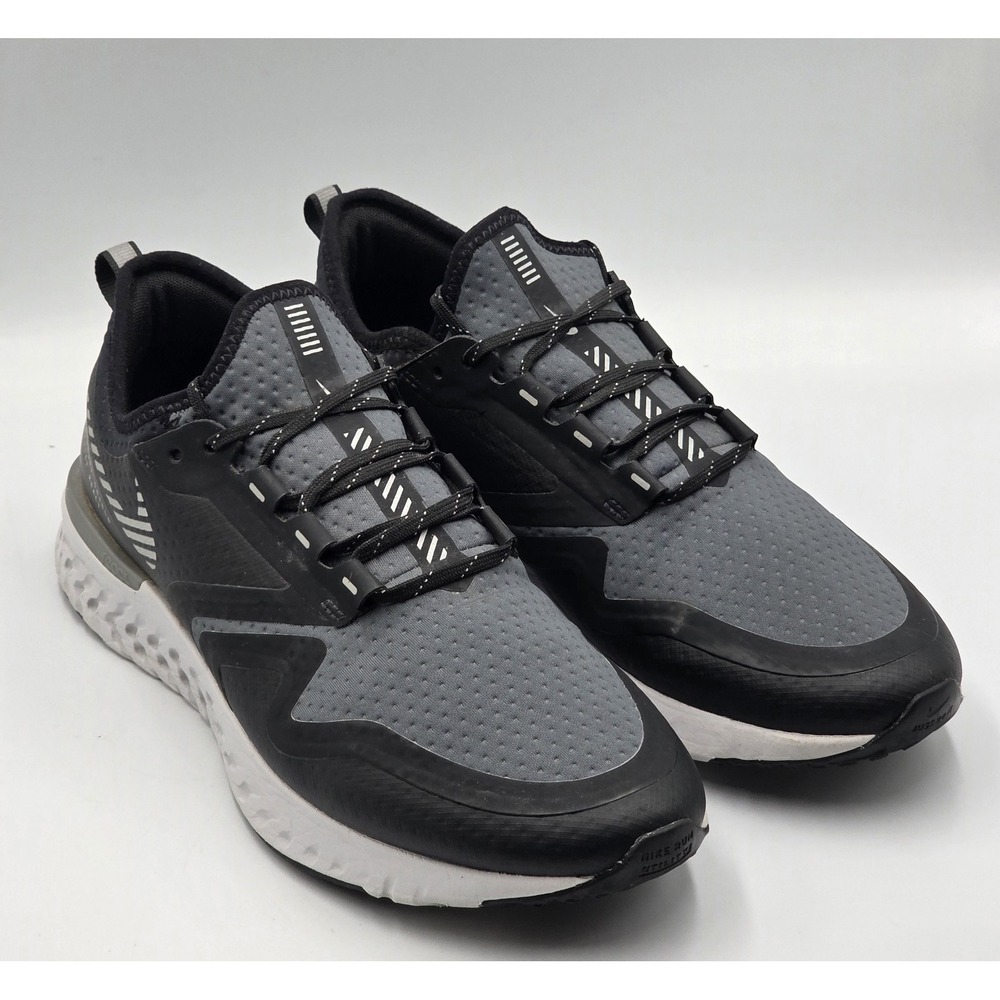 Nike Odyssey React‎ Shield 2 Womens Size 8.5 Black Running Shoes Sneakers Gym